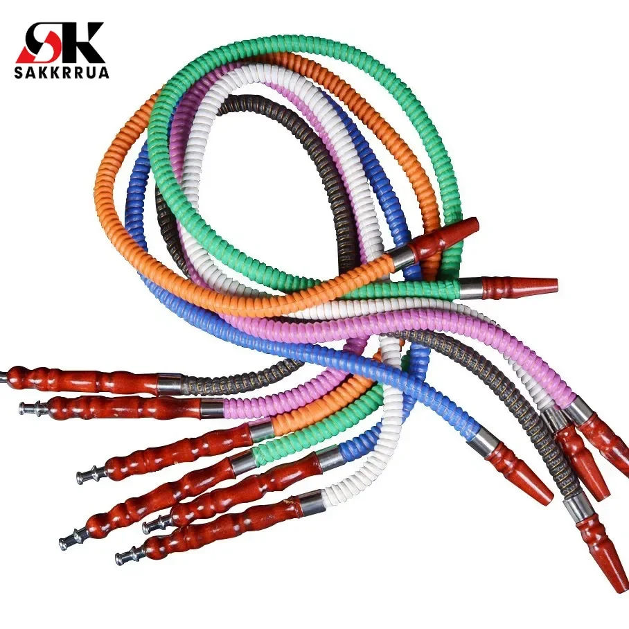 

Sakkrrua Arabic Hookah Accessories, Hookah Tubes, 1.0-meter Leather Tubes, Hookah Hose Nargile, 1 Pcs