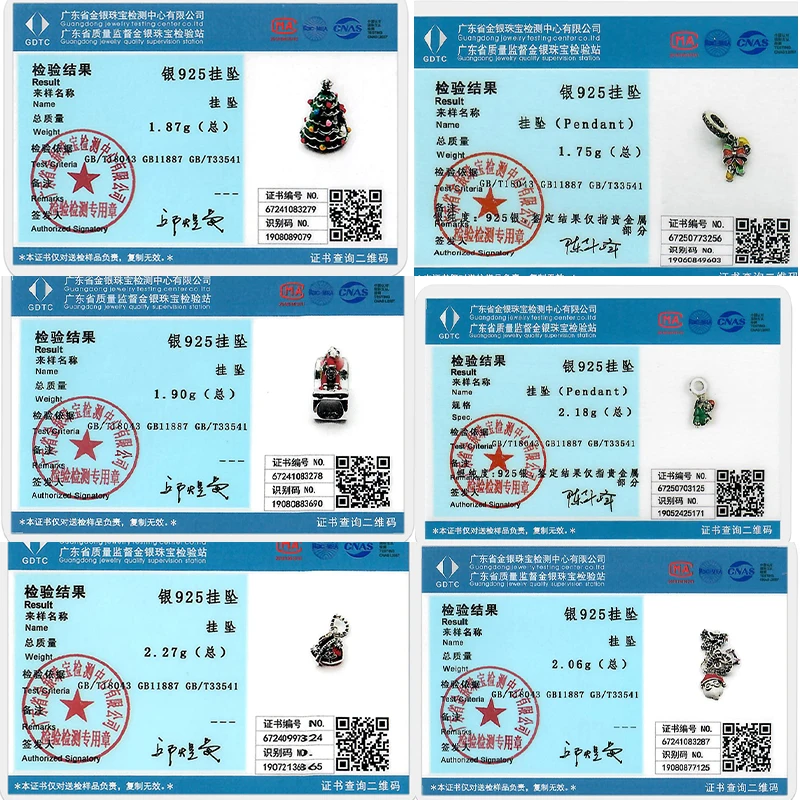 2026 Charms Original 925 Sterling Silver Christmas Halloween Santa Claus Snowman Bead Fit Bracelets Pendant Bangle Jewelry Gift