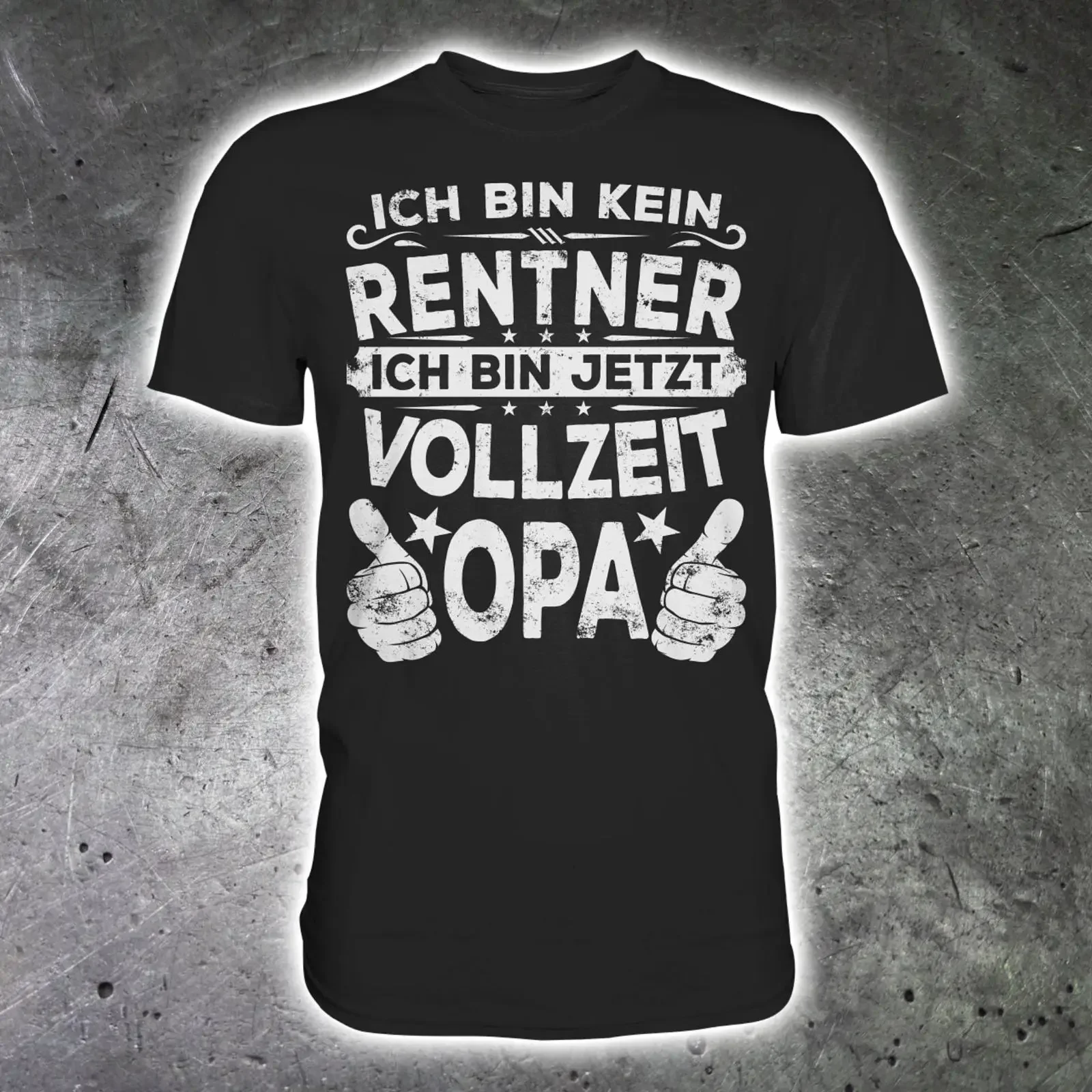Мужская футболка Herren Rentner Rente Ruhestand Vollzeit Opa, винтажная, дизайнерская, уличная одежда, стильная, дышащая, подарок