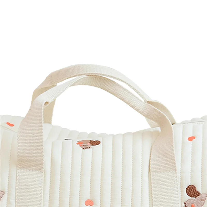 AB47-حقيبة حفاضات الطفل الأم حمل حقيبة متعددة الوظائف حقيبة السفر حفاضات حمل للأم والأبي C