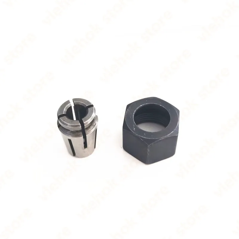 Iron Chuck Cap Nut part Collet 6mm cone Replace for  193012-1 763645-2 GD0800C GD0810C GD0811 Power tool accessories tools
