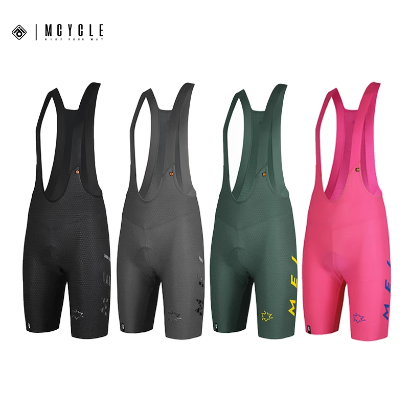 Mcycle New Style Bike Shorts Tights Customize Breathable Padded Bicycle Shorts Seamless Cycling Bib Short For Man