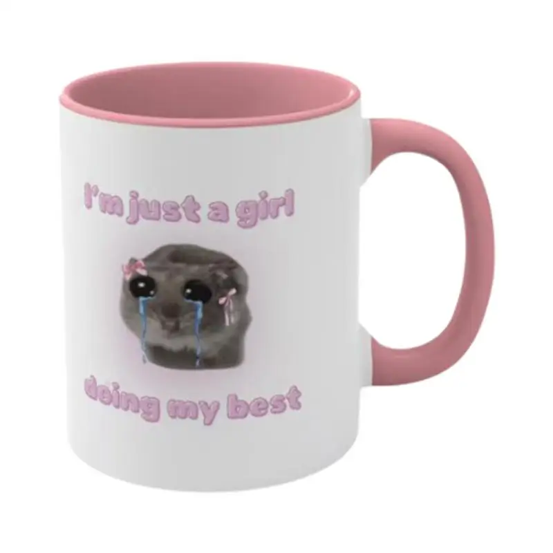 

Hamster Mug Bowtie-Adorned Funny Ceramic Mug 350ml Funny Mug For Laughter-Filled Mornings Coffee Mugs That Makes Everyone Laugh