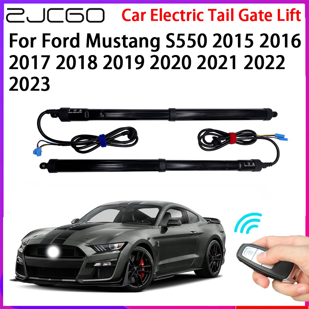 

ZJCGO Car Automatic Tailgate Lifters Electric Tail Gate Lift Assisting System for Ford Mustang S550 2015~2023