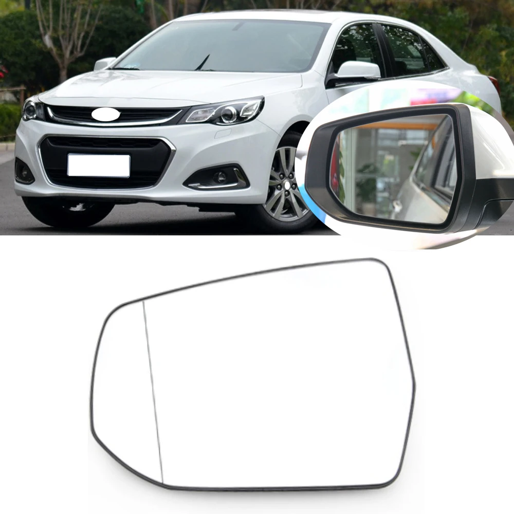 

Roavia для Chevrolet Malibu 2012-2017, внешняя боковая рамка зеркала заднего вида, боковая крышка зеркала заднего вида, стеклянная крышка, корпус