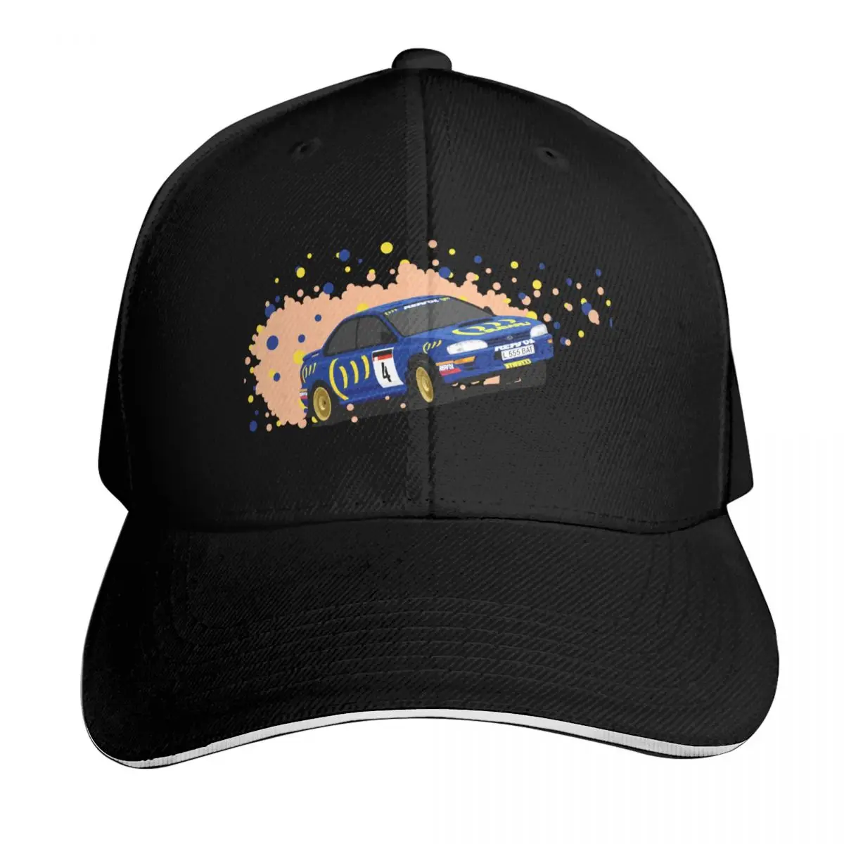 Exit Stage Sideways (InMotion) Baseball Cap Six Panel Structured Crown Sun Protection UPF 50+ Breathable Mesh Back