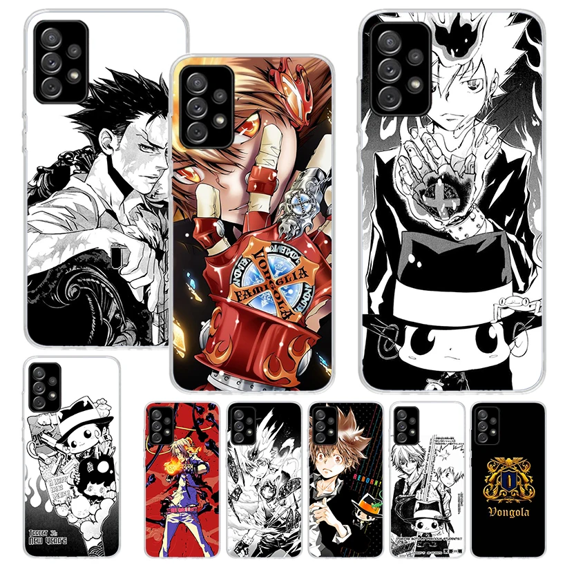 Katekyo Hitman Reborn Phone Case For Samsung Galaxy A51 A50 A71 A70 A41 A31 A21S A10 A20E A30 A40 A6 A7 A8 + A9 Soft Silicone Sh