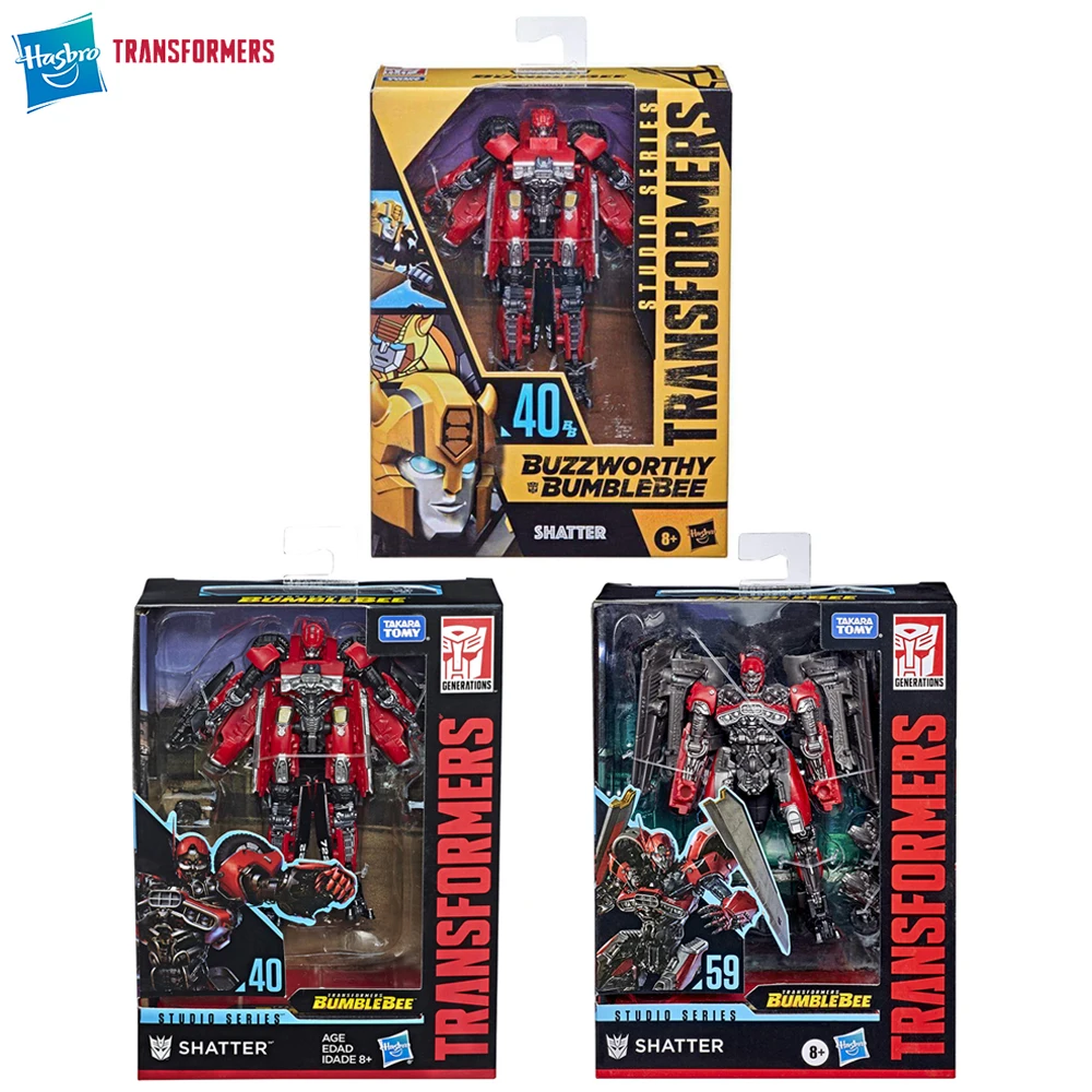 

[In-Stock] Hasbro Transformers Studio Series SS40 SS59 Shatter 11.5cm Deluxe Class Action Robot Movie Figure Model Toys