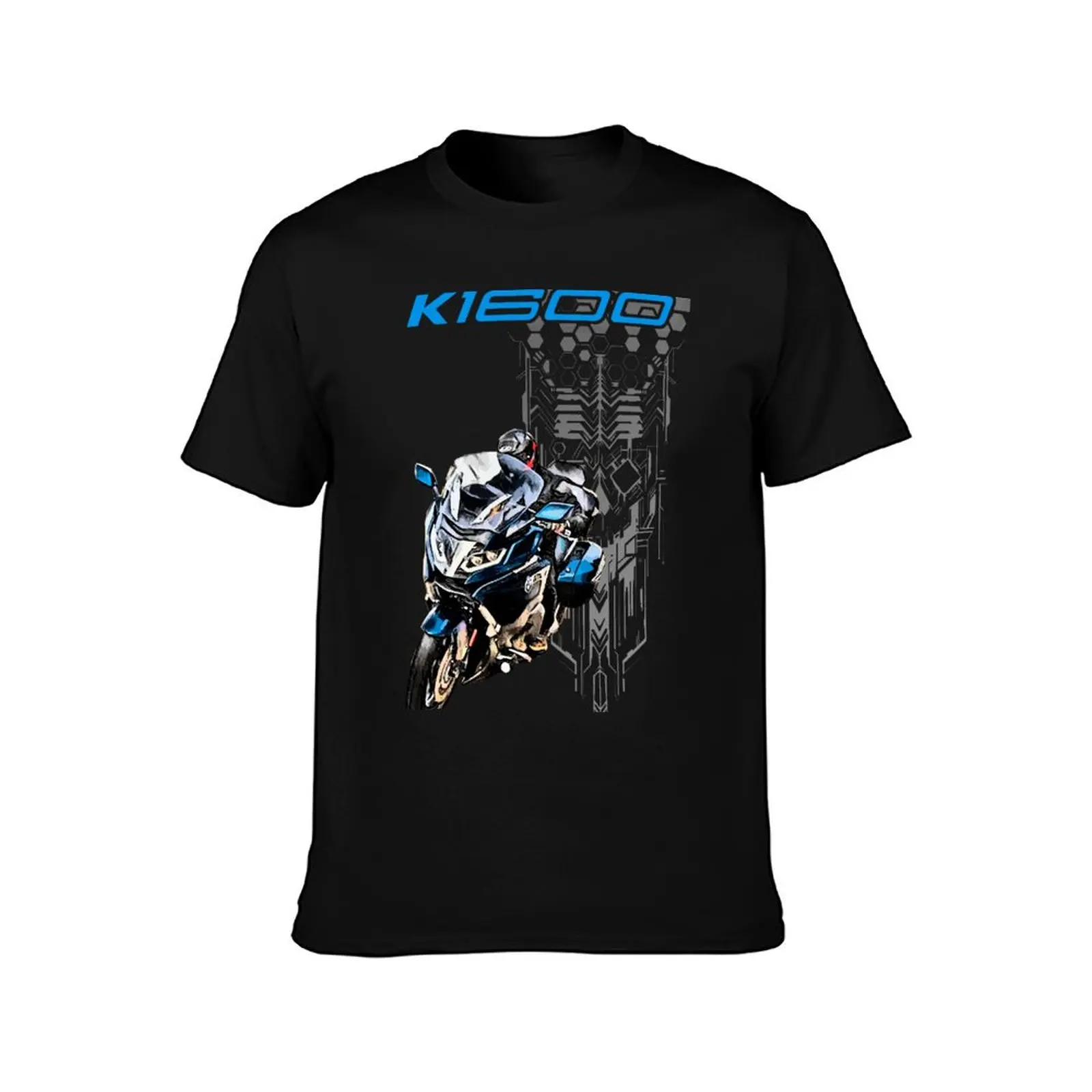 K1600 GT Touring Skull T-Shirt heavyweights man t shirt cheap stuff plus size clothes compression shirt men