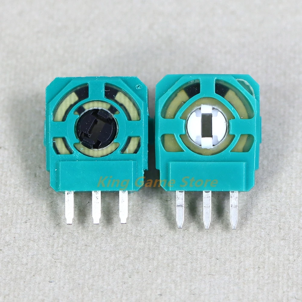 3pcs Original OEM 3D Analog Micro ปุ่มสวิทช์สําหรับ PS5 PS4 Controller Potentiometer Thumbstick แกน 2.3K ตัวต้านทาน