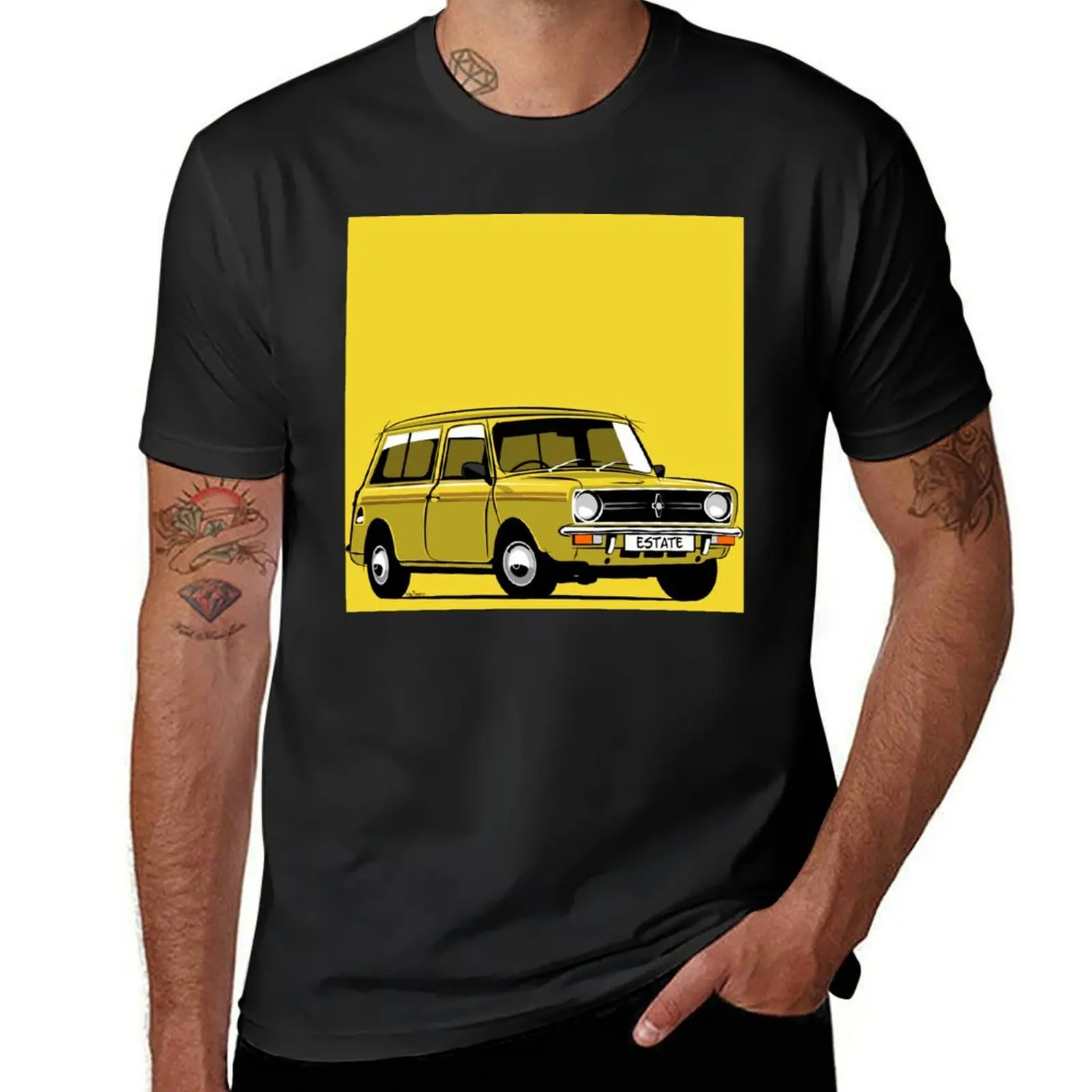 

Classic Mini Clubman estate T-Shirt korean fashion oversizeds mens workout shirts