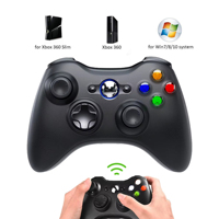 wireless/wired Controller For Xbox 360 /360 slim gamepad Joypad Joystick Compatible with Xbox 360/360 Slim and PC Window Game