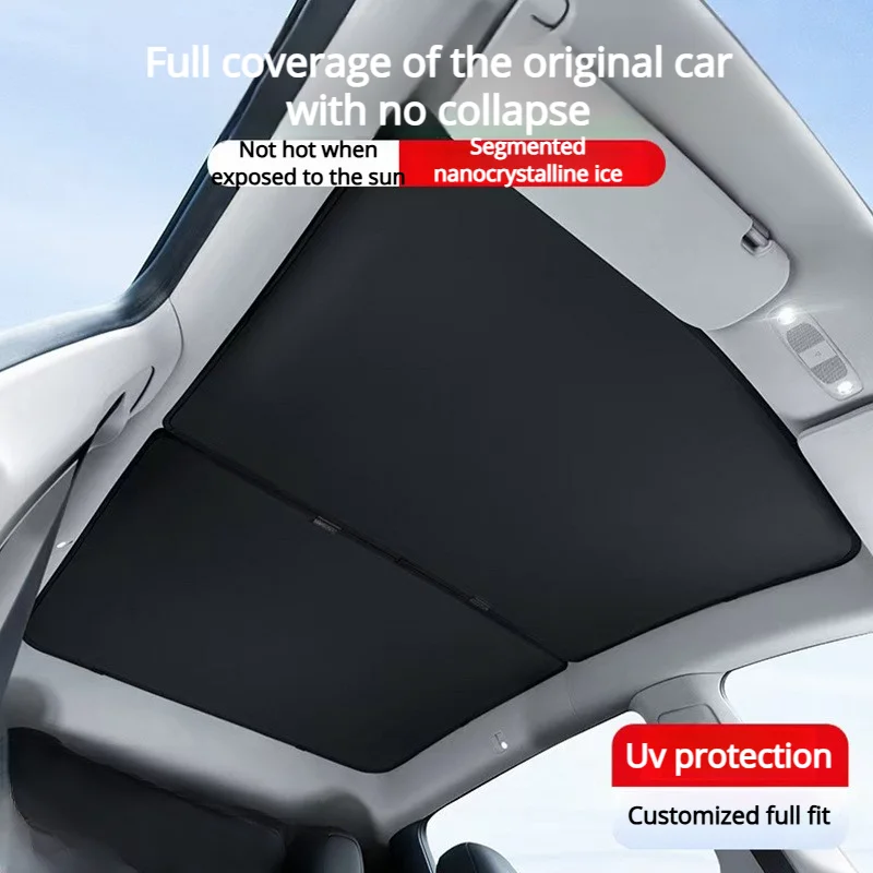 

Suitable For Tesla Model3/Y New Tesla Model3/Y High-Quality Sunroof Awning Roof Sunroof Insulation And Sun Protection