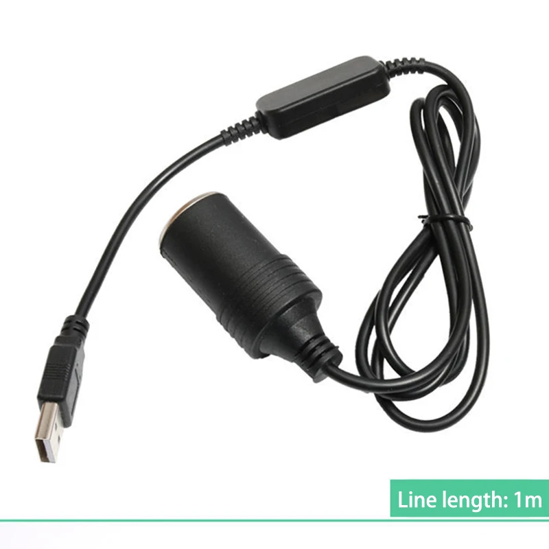 USB-Kfz-Zigarettenanzünder-Konverter mit Drehfunktion, 5V 2A USB zu 12V, für Zigarettenanzünder-Buchsen, Autoelektronik – Detail 7