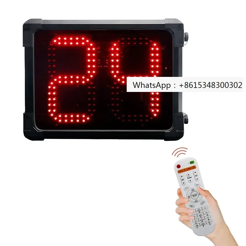 Ganxin 24 Seconds Shot Clock Exquisite Design Waterproof LED Counter Wireless  Clock Basketball Outdoor