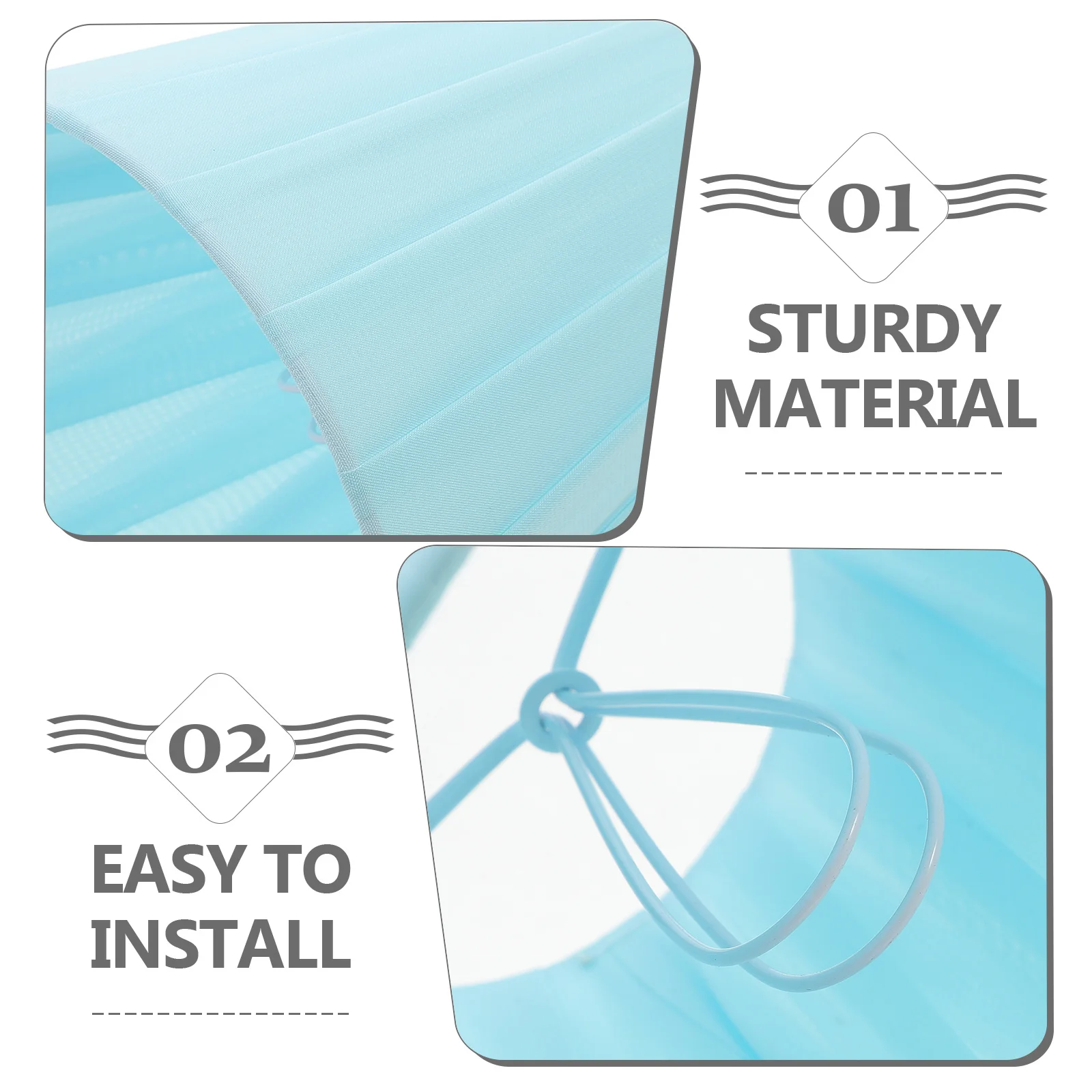 

Cloth Fabric Lampshade Decorative Replacement Lamp Shade Suitable for Desk Floor Table Lamps Soft Light Diffuser