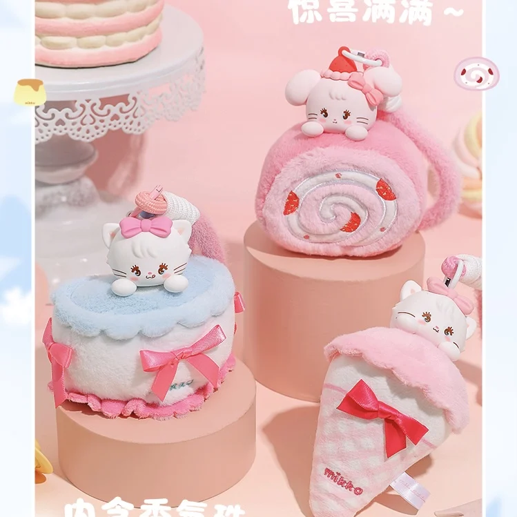 

Подлинная плюшевая подвеска Mikko Sweetheart для послеобеденного чая, трендовая слепая коробка, подвеска для рюкзака, украшение, подарок на день рождения для девочек