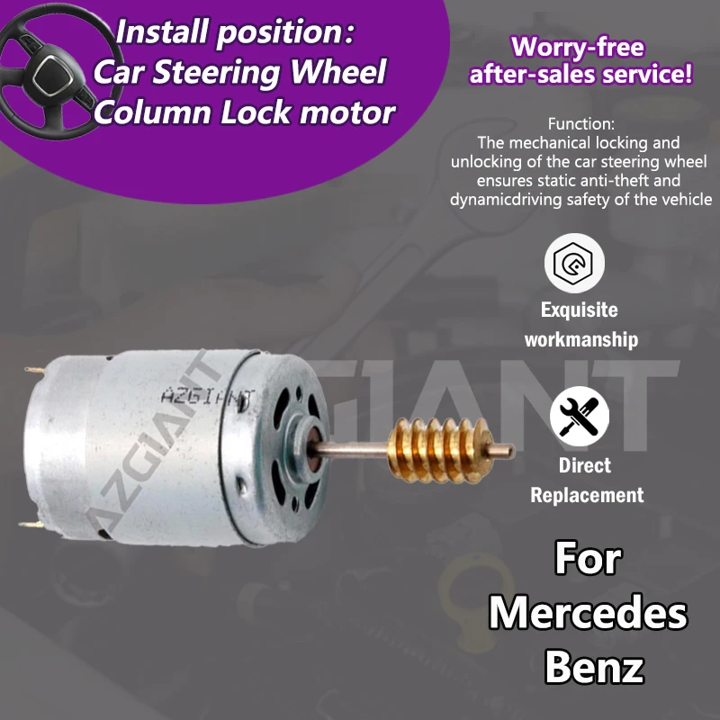 

AZGIANT 13000 RPM For Mercedes Benz CLS-Class W219 CLS500 CLS550 2005-2011 Car ESL/ELV Steering Column Lock motor direct replace
