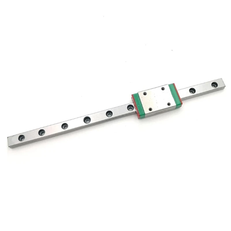 1Pcs 7mm Linear Guide Miniature Rail MGN7 150mm Linear Rail and 1 Pcs MGN7H Miniature Rail Slider