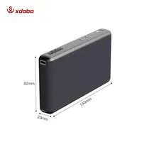 New XDOBO X8 Air Portable Mini Outdoor IPX5 Wireless Ultra Thin Stereo Bass Speaker TWS TF AUX Bluetooth Speaker Caixa De Som