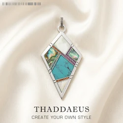 Colgante de la suerte 2020 para mujer, joyería de moda nueva, diseño gráfico europeo, bisutería étnica, regalo de Plata de Ley 925 para mujer
