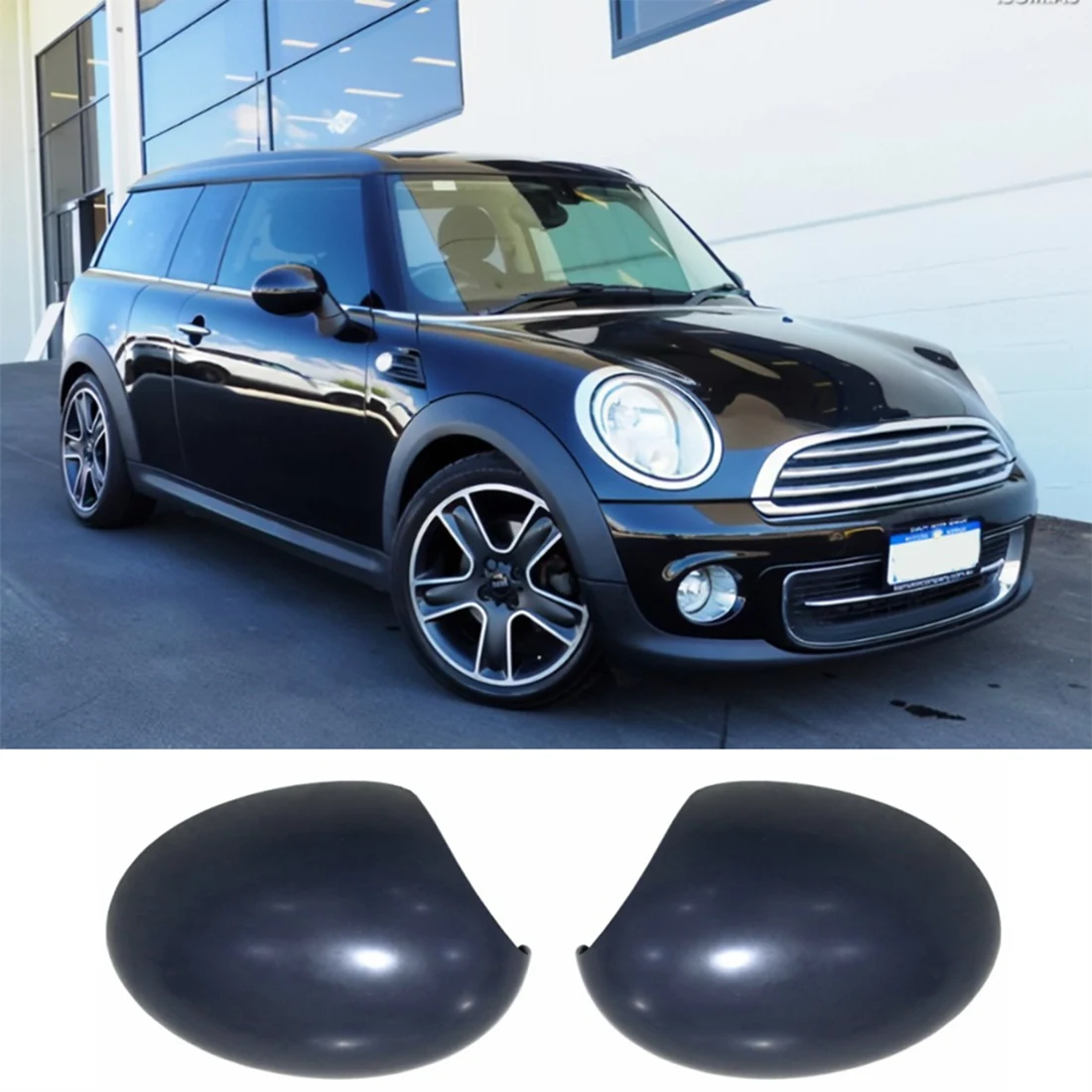 Door Wing Mirror Cover 51162754913 51162754914 for Mini R55 R56 R57 R58 R59 R61 Left Right Black