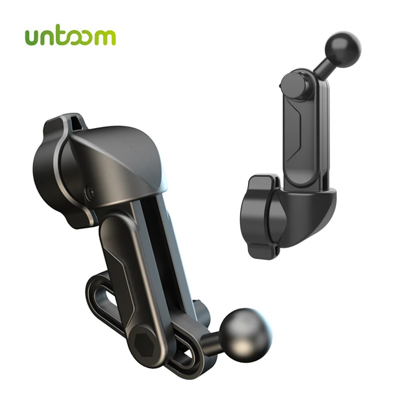 Untoom 17mm Kugelkopf-Telefonhalterung Verlängerungsstange für Auto-Armaturenbrett Lüftungsschlitz-Telefonhalter Kompatibel mit Handyhalterungen