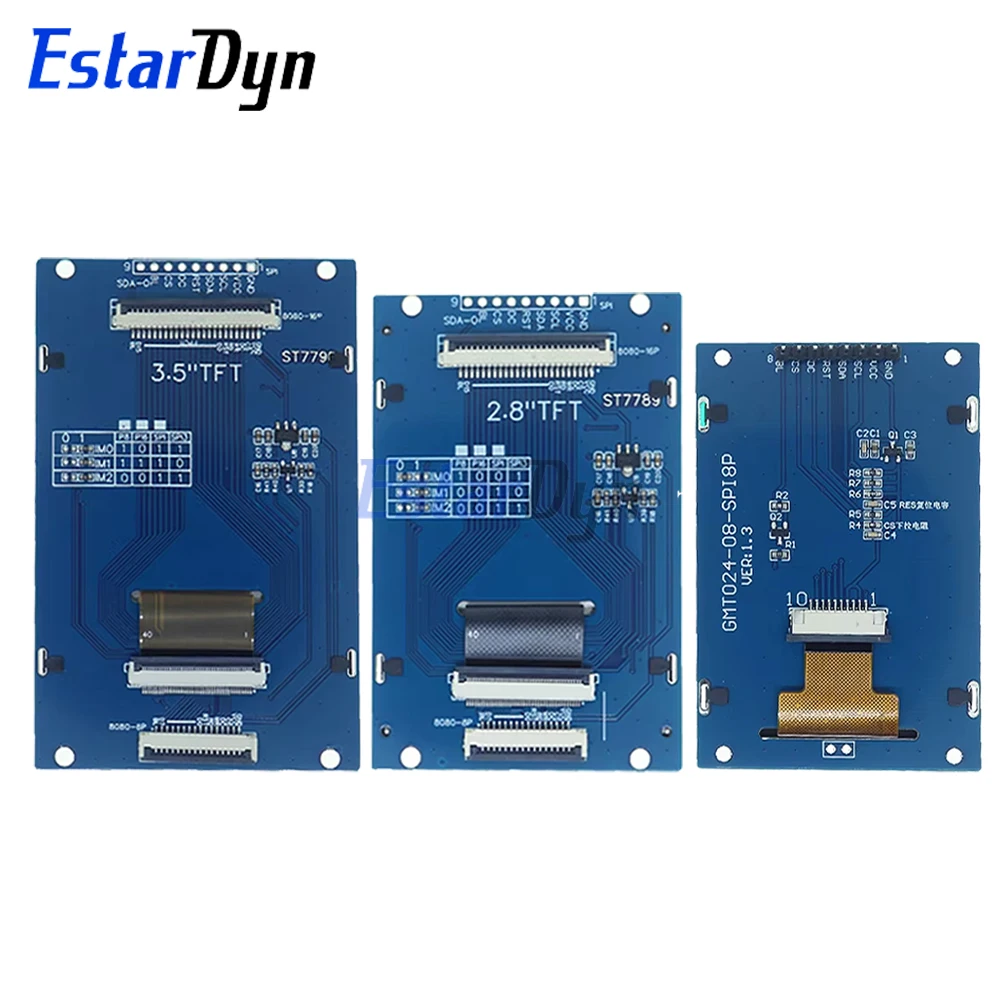 2.4/2.8/3.5 بوصة TFT شاشة الكريستال السائل 240x320 320x480 SPI وحدة المنفذ التسلسلي مع وحدة تحكم ST7789V/ST7796S لاردوينو STM32 #2