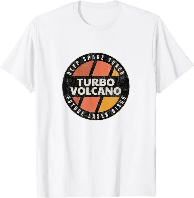 Turbo Volcano Space Tuned Future Laser Disco T-Shirt For Men Clothing Women Short Sleeve Tees  High Quality 100%Cotton