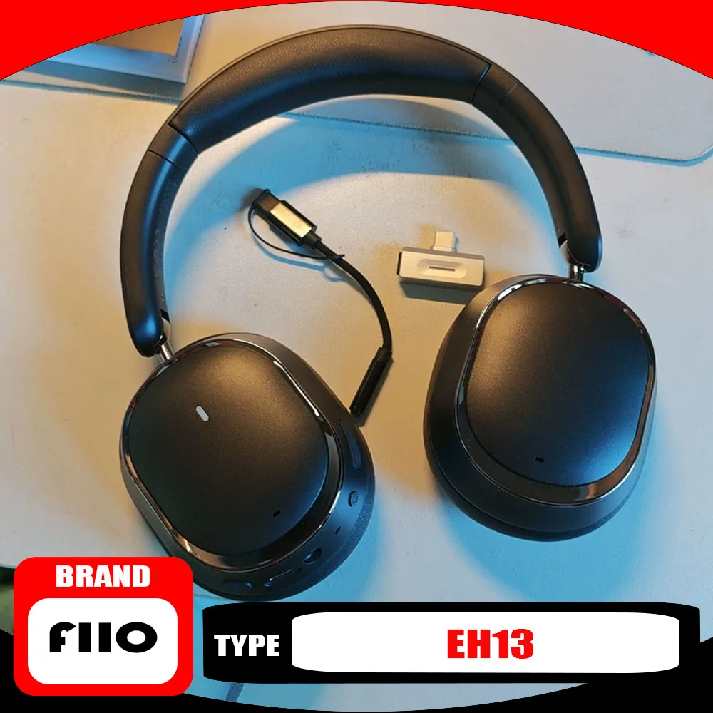 FiiO EH13 Hybrid ANC Bluetooth Over-Ear Headphone Wireless Noise Cancelling Headphones Unique