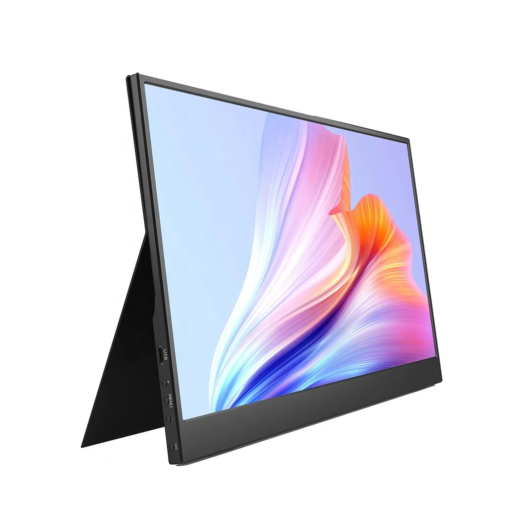 Оптовая продажа с фабрики, игровой монитор с разрешением 1920*1080, внешний ЖК-дисплей для ноутбука, Full HD, IPS, дорожный монитор