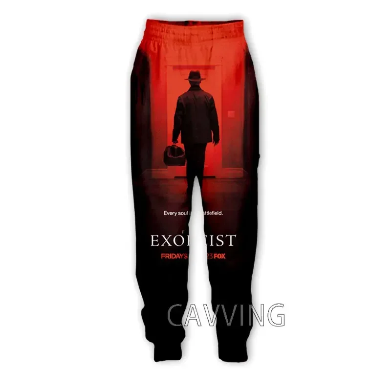 The Exorcist-Pantalon décontracté imprimé en 3D, pantalon de survêtement de sport, pantalon droit, pantalon de survêtement, jogging, nouvelle mode, fjh02