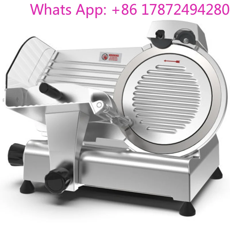 Commercial Meat Slicer & Meat Planer, 8/10 Inch Fully Automatic Electric Mutton Roll Cutter