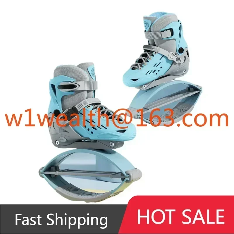 Children's Jumping Shoes Jumping Aerobic Exercise Bouncing Kangaroo Boots Spring Men's and Women's Straight Row