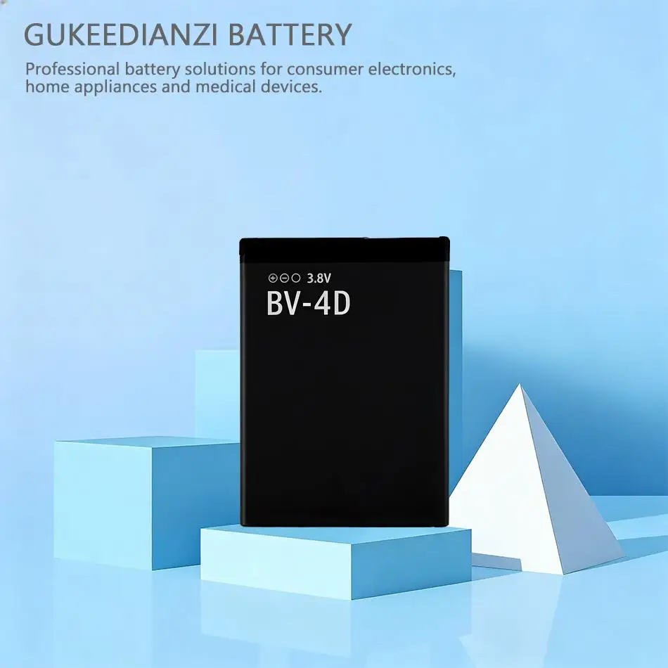 

Экологически чистая батарея для мобильного телефона Nokia 808 Pureview BV-4D, 1250 мАч, с хорошей работой при низких температурах