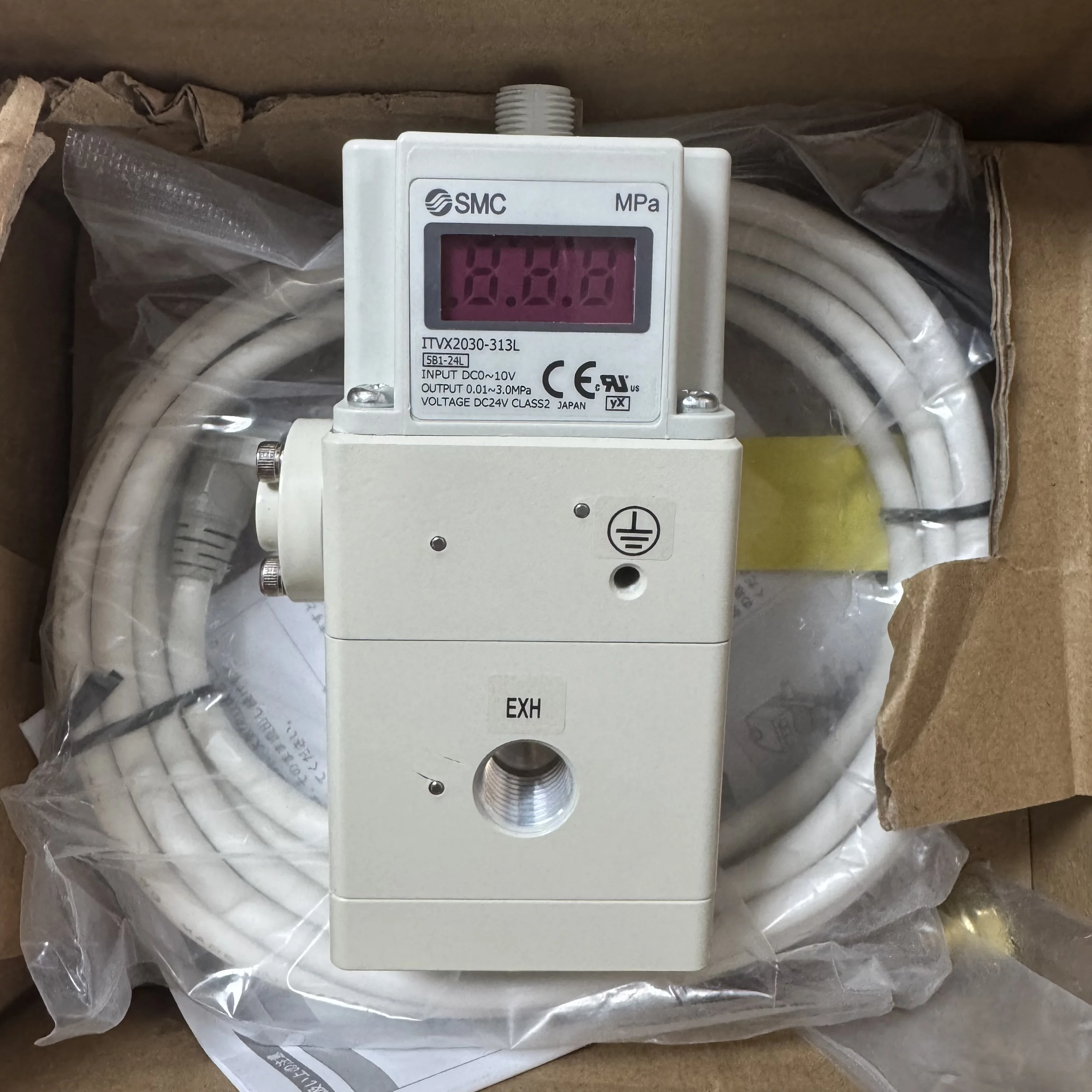 

NEW ITVX2030-313L 313CL ELECTRO PNEUMATIC REGULATOR DC24V Rc1/4