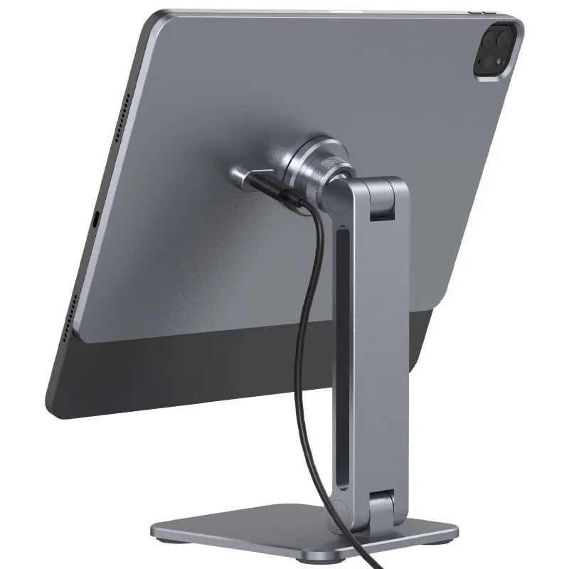 دعامة تابلت للشحن المغناطيسي بنقطة اللمس من سبائك الألومنيوم مناسبة لجهاز IPADPRO12.9 بوصة لجهاز iPadAir13 #1