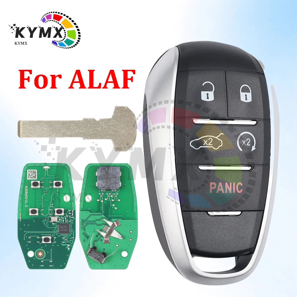 Чип KYMX 4A A2C97634900 ALFA434, смарт-ключ без ключа 433 МГц KR5ALFA434 для Alfa Romeo Giulia Stelvio 2015, 2017, 2019, 2020 годов выпуска