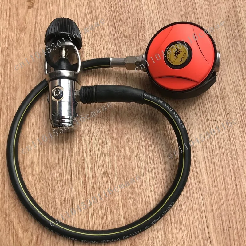 Diving Pressure Reducing Valve Set, Diving First-level Head, Second-level Breathing Regulator, Second-level Head Bite