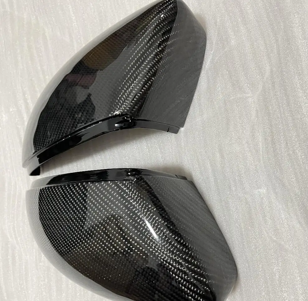 ABS+Forged/Carbon Fiber Mirror Cover 2010-2018 For Volkswagen VW Passat CC Scirocco Beetles EOS Bora Magotan Replacement Style