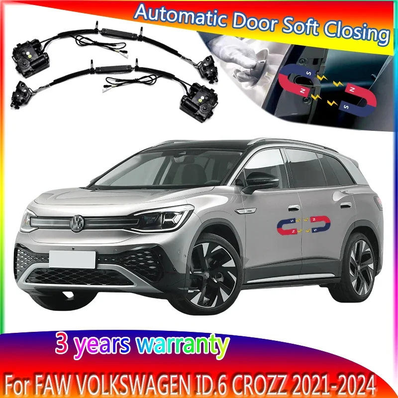 

4 шт., автомобильный привод для замка дверей Volkswagen ID.6 CROZZ 2021-2024
