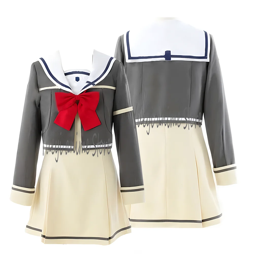 Cosplay Yuuna Yuuki Costume da donna Abito uniforme per Halloween Natale Carnevale Abito Costume da festa personalizzato