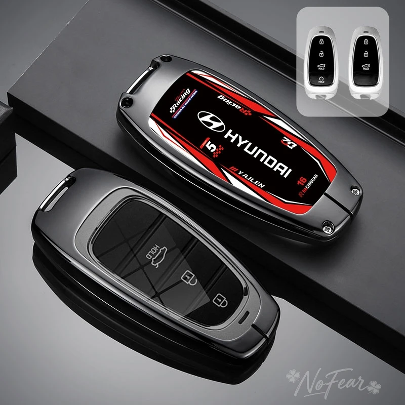 Car Remote Key Case Cover For Hyundai Tucson Solaris Sonata Hybrid NEXO DN8 Santafe TM Tucson NX4 Staria Ioniq 2022 Accessories - view 6