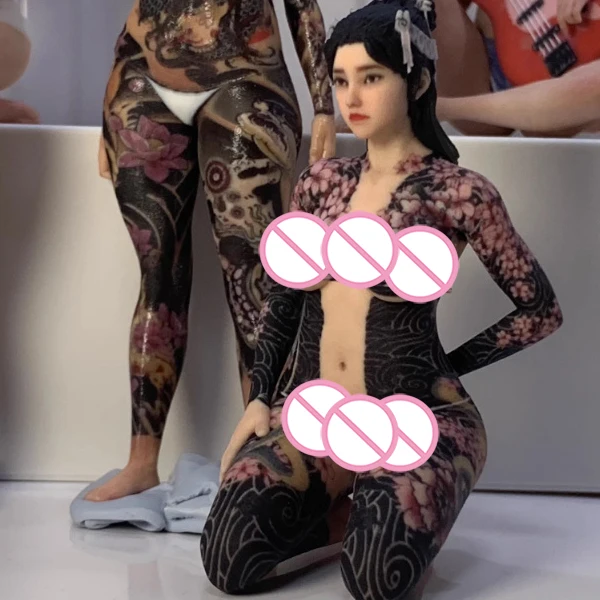 Handgemachte 1/16 1/18 1/12 Miniatur Szene Tattoo gk Jidao Krieger realistische Skulptur für 6in 3,75in Action Figur Modell DIY