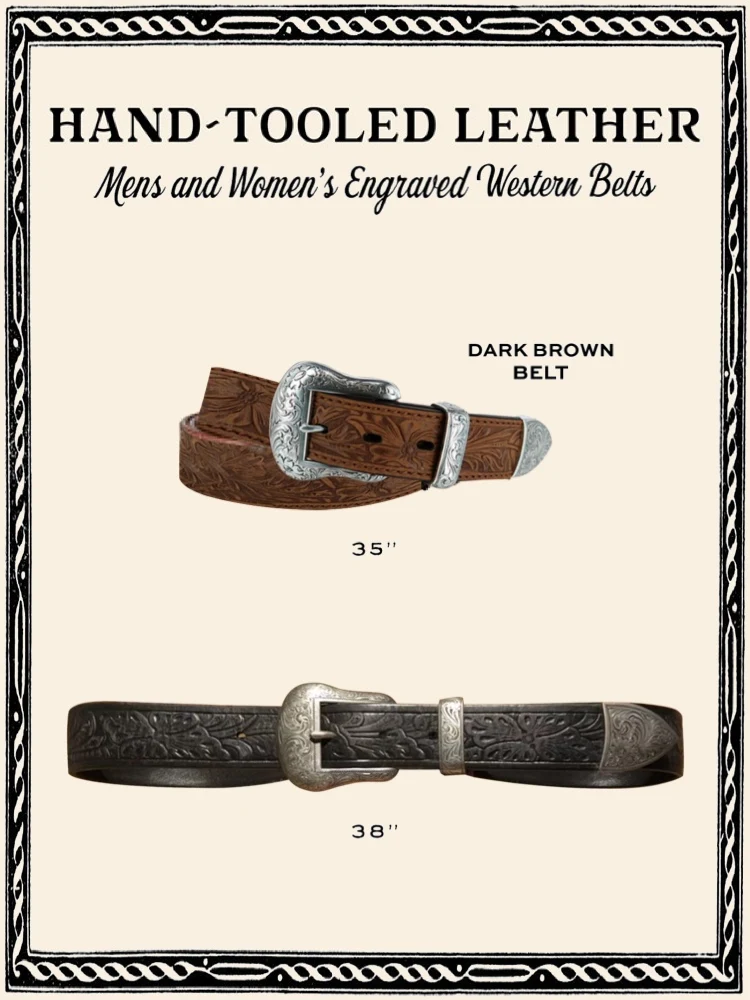 ceinture-occidentale-indienne-sle-avec-cuir-sculpte-ceinture-en-cuir-bleu-marron-bla-38cm-de-large-accessoire-decontracte