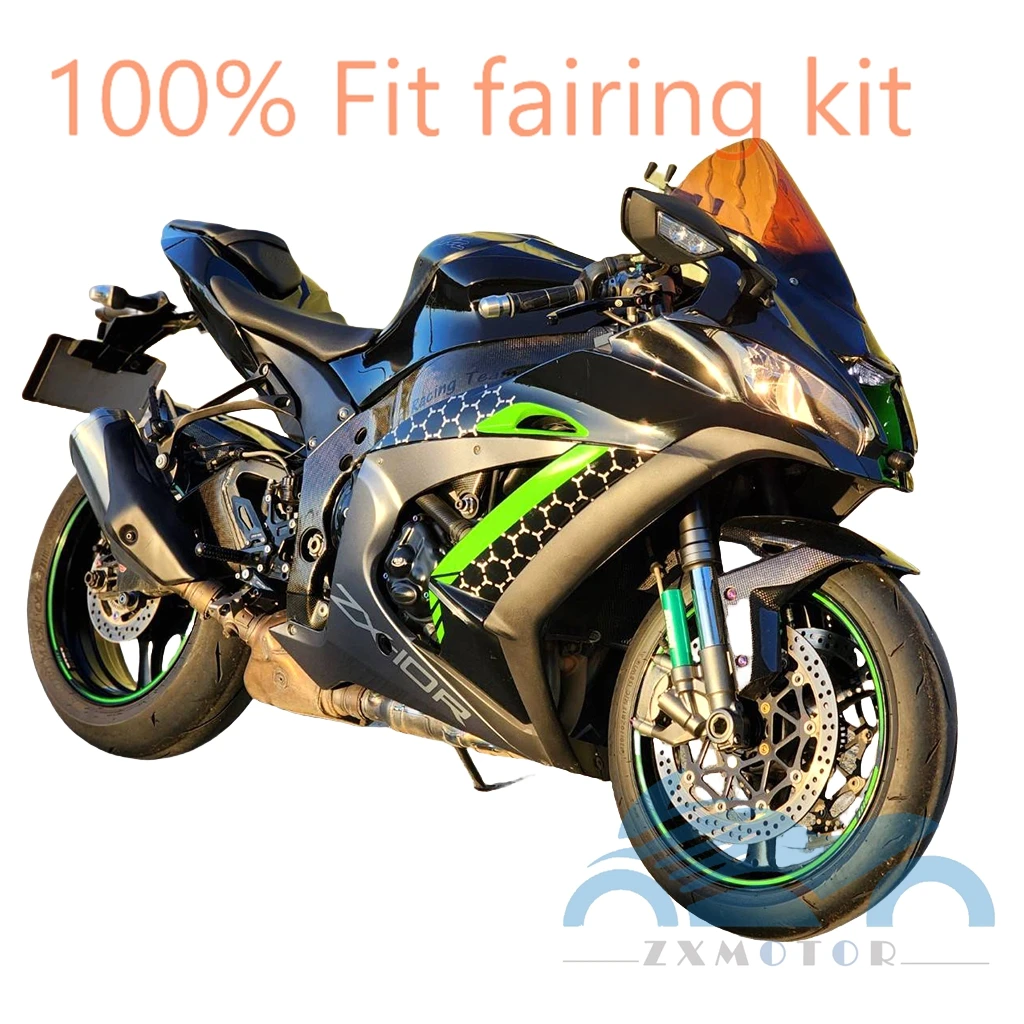 

Комплект обтекателей для ZX10R Ninja Kawasaki ZX-10R 2016 2017 2018 2019 2020, кузов из АБС-пластика, обтекатели высокого качества для мотоцикла