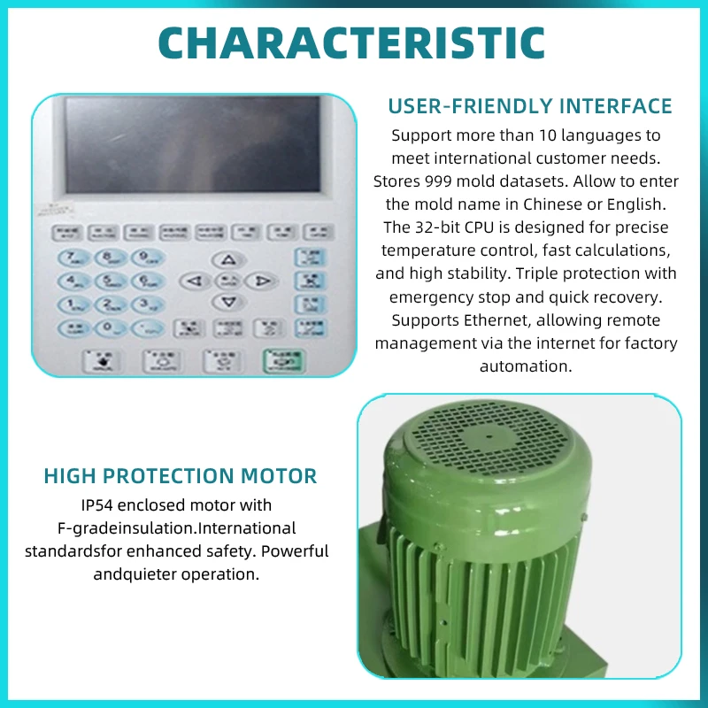 Mini máquina de moldeo por inyección para Cable USB Cable de carga de teléfono móvil Equipo automático Máquina de moldeo por inyección de plástico