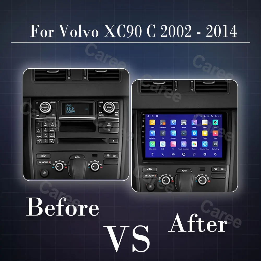 Android 15 Car Radio For Volvo XC90 C 2002 - 2014 Car Multimedia Video Player Navigation Stereo GPS 4G WIFI BT No 2din 2 din dvd - view 2