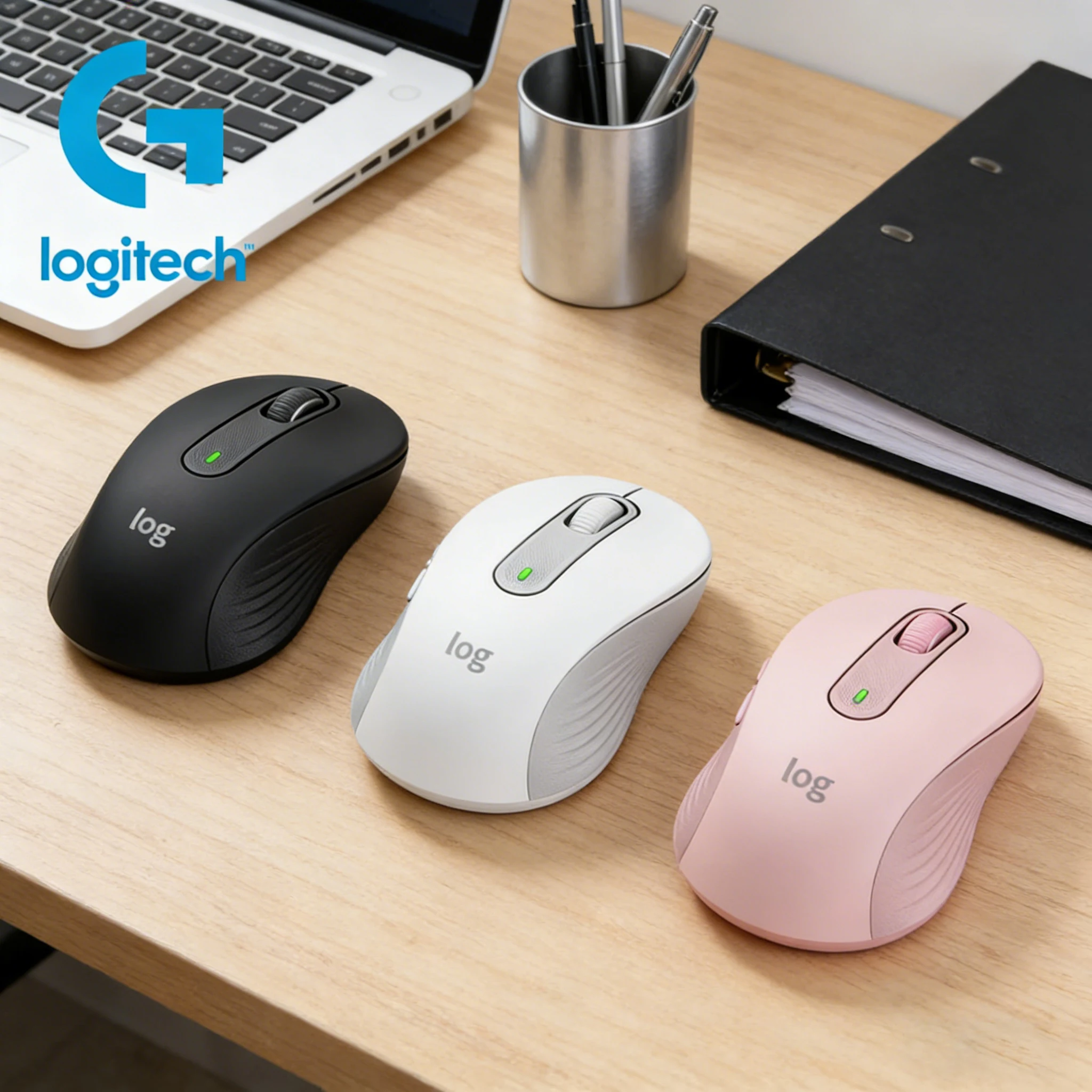 

Logitech M650 / M650L / M750Wireless Bluetooth Mouse — Silent Office Mouse, Compatible with Small to Large Hands and Mac Laptops
