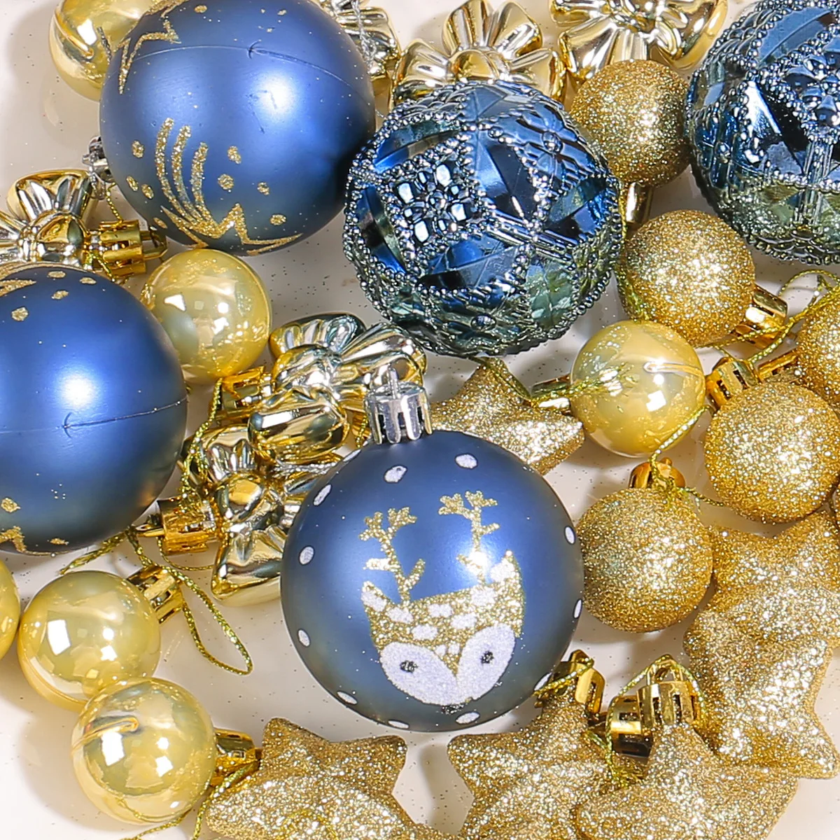 35 قطعة عيد الميلاد الكرة شجرة عيد الميلاد الديكور الحلي للمنزل ديكور هالوين السنة الجديدة 2026 نافيداد قلادة الكرة الملحقات